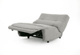 VIG Furniture Divani Casa Basil - Modern Grey Fabric Large Electric Recliner Chair VGSX-22056-RCLNR-LRG-SLATE