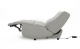 VIG Furniture Divani Casa Basil - Modern Grey Fabric Large Electric Recliner Chair VGSX-22056-RCLNR-LRG-SLATE