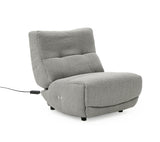 VIG Furniture Divani Casa Basil - Modern Grey Fabric Small Electric Recliner Chair VGSX-22056-RCLNR-SML-SLATE