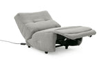 VIG Furniture Divani Casa Basil - Modern Grey Fabric Small Electric Recliner Chair VGSX-22056-RCLNR-SML-SLATE