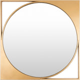 Bauhaus BAU-002 30"H x 30"W x 1"D Accent Mirror BAU002-3030 Livabliss Surya