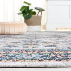Safavieh Bayside 110 Flat Weave Traditional Rug Blue / Grey 9' x 12'