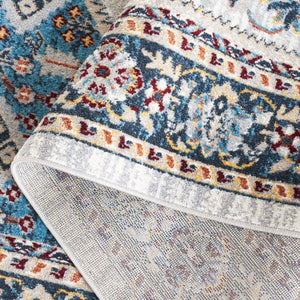 Safavieh Bayside 110 Flat Weave Traditional Rug Blue / Grey 9' x 12'