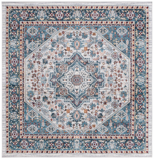 Safavieh Bayside 110 Flat Weave Traditional Rug Blue / Grey 9' x 12'