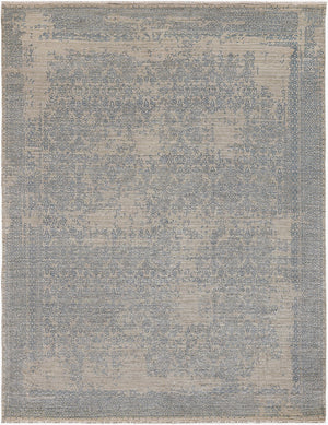 Surya Bayburt Hand Made 2' X 3' Rug - Exquisite Design, Durable Craftsmanship, Perfect For Any Space! Charcoal Silk Bay1750-69