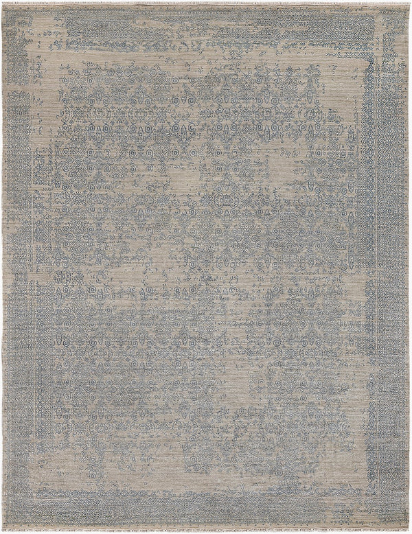 Surya Bayburt Hand Made 2' X 3' Rug - Exquisite Design, Durable Craftsmanship, Perfect For Any Space! Charcoal Silk Bay1750-69