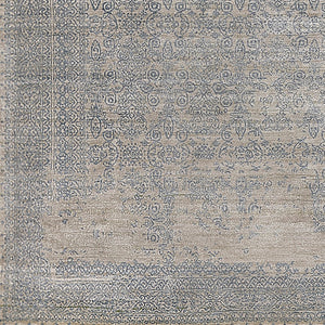 Surya Bayburt Hand Made 2' X 3' Rug - Exquisite Design, Durable Craftsmanship, Perfect For Any Space! Charcoal Silk Bay1750-69