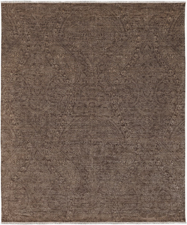 Surya Bayburt Hand Made 2' X 3' Rug - Exquisite Design, Durable Craftsmanship, Perfect For Any Space! Charcoal Silk Bay1753-810