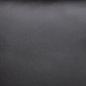 English Elm Richland Mid-Century Top Grain Leather Push Back Recliner with Exposed Wood Frame and Coil Seating Black B050P366074