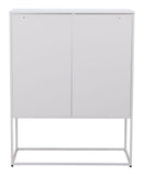 Lazaro Cabinet White 109748 Zuo Modern