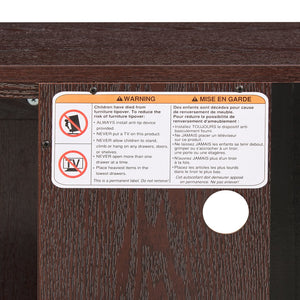 English Elm 70" Modern TV Stand with 23" Electric Fireplace, Faux Stone Mantel, Ample Storage & Cable Management Cherry W2275S00023