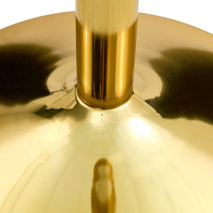 English Elm Table And Chair Set - 35" Round Transparent Tempered Glass Top With Gold Metal Base & 4 Black Chairs W1151S03700-GIGA