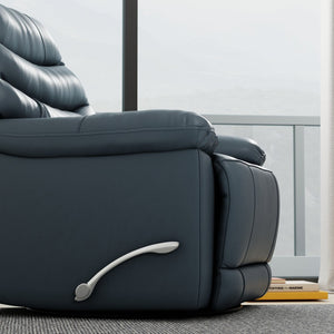 English Elm Global Home Swivel Glider Recliner In Oslo Sapphire - Plush Comfort, Durable Design For Every Space B339P333950