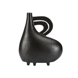 Punalu'u Vase I Black 302462-WILDWOOD Wildwood