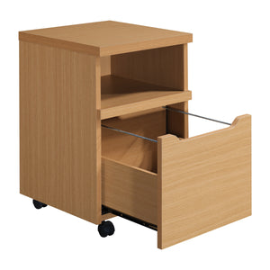 OSP Home Furnishings Denmark Rolling File Natural