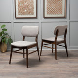 Christopher Knight Home® - Noble House - Colette Mid-Century Modern Dining Chairs (Set of 2)