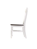 English Elm Wallace & Bay - Wallace & Bay  Mountina Brown And White Dining Chairs, Set Of 2