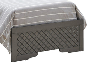 English Elm Verona G6702C-Tb3 Twin Bed - Luxurious Metallic Black With Led Headboard For Modern Bedrooms B078S00582-GIGA