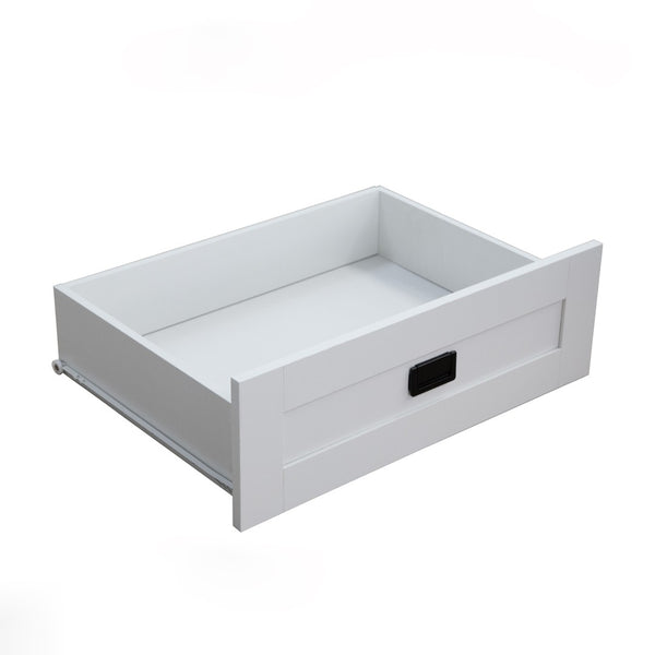 English Elm Tall Armoire Wardrobe Closet - Farmhouse Charm With Sliding Barn Doors, Drawers & Open Shelves W1321S00009-GIGA