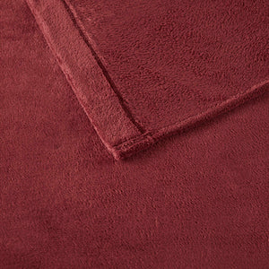 English Elm 4 Pcs Micro Plush Sheet Set In Luxurious Burgundy - Ultra-Soft, Cozy, And Machine Washable Comfort! B035P319760