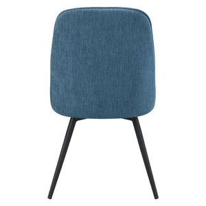 OSP Home Furnishings Martel Swivel Chair Navy