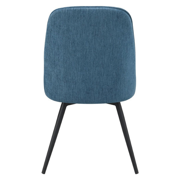 OSP Home Furnishings Martel Swivel Chair Navy