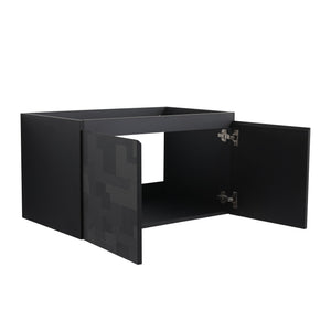 English Elm Bathroom Cabinet Door Panel - Stylish 30-Inch Vanity Upgrade, Durable & Easy To Install - 2 Panels W999P180092