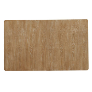 English Elm Christopher Knight Home® - EXT. EXT. DINING TABLE with French Country Cabriole Legs, Butterfly Leaf Expandable Rustic Chic 79.65" Natural N771P355876G