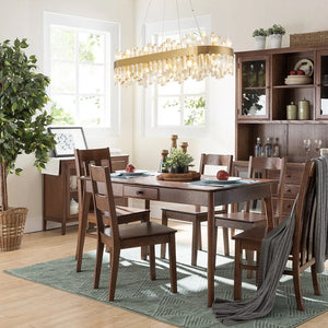 English Elm 36-Inch Modern Luxury Gold Crystal Chandelier with 24 Lights, Adjustable Height, Brass Frame, Elegant Centerpiece W2869P218651