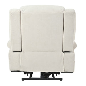English Elm Power Lift Recliner Chair - Comfortable Fabric Seating With Remote, Cup Holders & Extended Footrest W1028S00042-GIGA