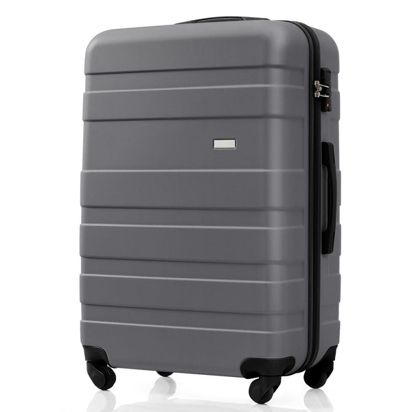 English Elm Luggage Set 3 Piece Abs Hardshell Spinner Suitcases with Tsa Lock Lightweight N726P203164Z