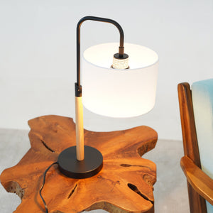 English Elm Ashcroft Furniture - New Compact Modern Desk Lamp – Mid-Century Style, Easy Assembly, Perfect For Bedside & Study Use B183P315127