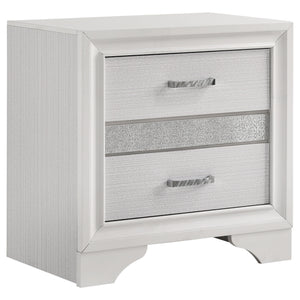 English Elm Corbin 5-Piece California King Bedroom Set With Elegant Rhinestone Pulls And Modern Clean Lines B062S00926