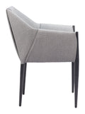 Andover Dining Chair - Set of 2 Slate Gray 110167 Zuo Modern