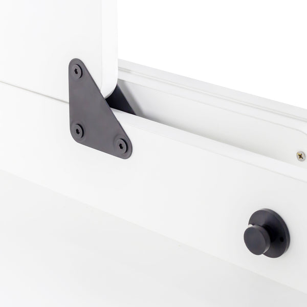 English Elm Murphy Space-Saving Bed with Built-In Desk — Foldaway Horizontal or Vertical Cabinet for Small Rooms W331S00149