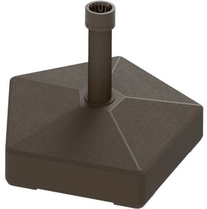 English Elm Outdoor Fillable Hdpe Patio Umbrella Stand Base Heavy Duty Round Poolside Anchor T3971P427700