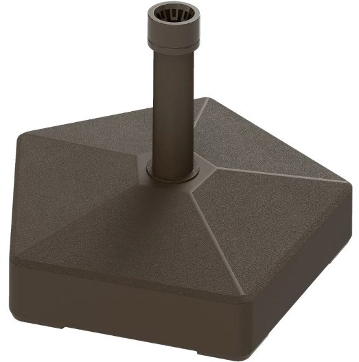 English Elm Outdoor Fillable Hdpe Patio Umbrella Stand Base Heavy Duty Round Poolside Anchor T3971P427700