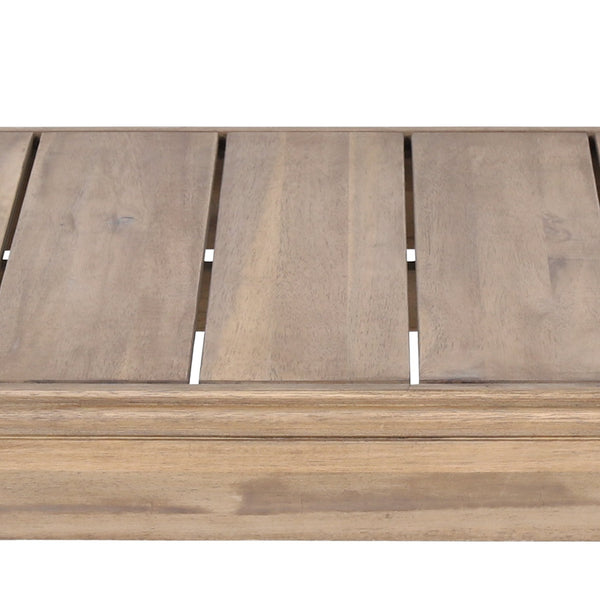 English Elm Christopher Knight Home® - WESTCHESTER Acacia Side Table Brown Rustic Outdoor Accent Table 20x20x15.75 Durable Patio Charm 69077.00BBGE