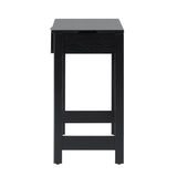 Holmes Modern Lift Top Standing Desk with Reeded Drawer Black WEHOL42OS2BL0 Walker Edison