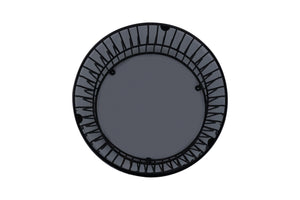 English Elm CT901 Modern Nested Table Set with Tinted Tempered Glass Tops and Sturdy Metal Frame for Living Room Black B009S01537