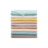 Madison Park Liquid Cotton Casual Blanket MP51N-4642 Blush