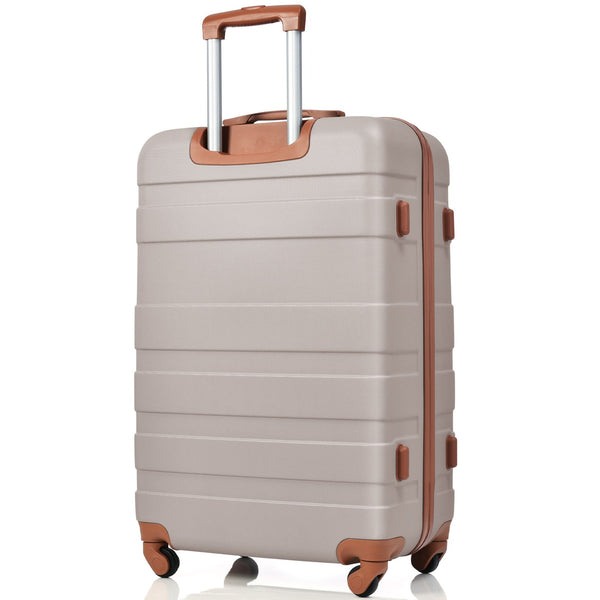 English Elm Luggage Set 3 Piece Abs Hardshell Spinner Suitcases with Tsa Lock Lightweight N726P203164U