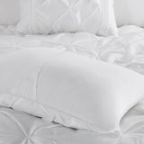 Madison Park Laurel Transitional 7 Piece Tufted Comforter Set MP10-738 White