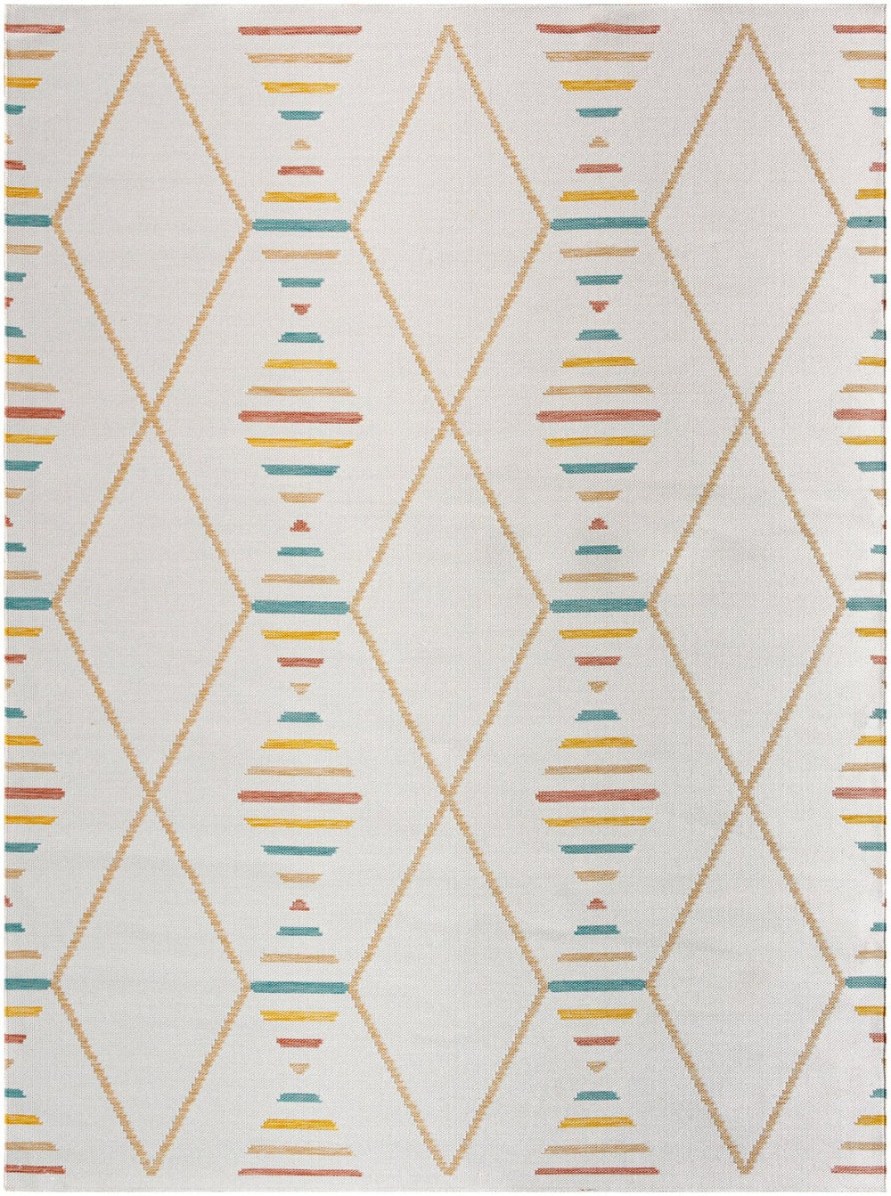Livabliss Barbados Flatweave Polypropylene Area Rug Indoor Outdoor High Traffic Resistant Woven BBD2304-527