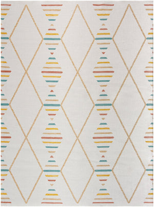 Livabliss Barbados Flatweave Polypropylene Area Rug Indoor Outdoor High Traffic Resistant Woven BBD2304-527