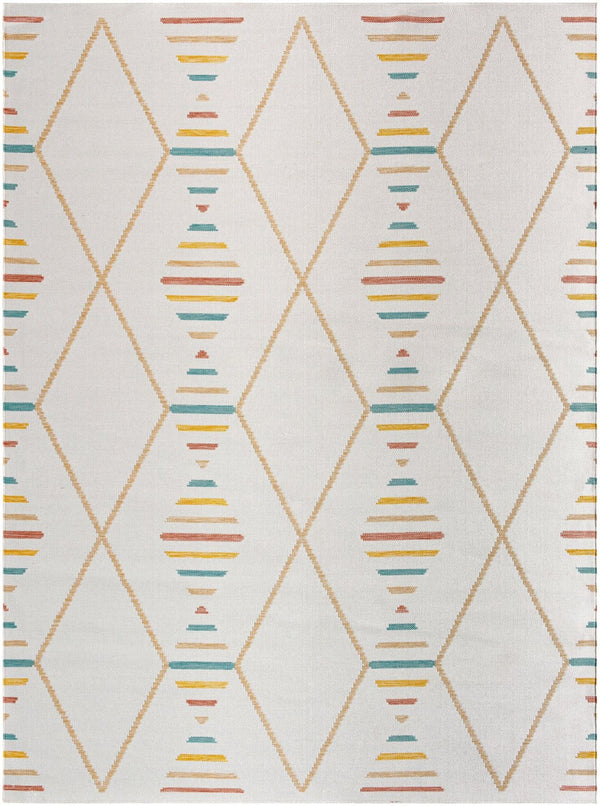 Livabliss Barbados Flatweave Polypropylene Area Rug Indoor Outdoor High Traffic Resistant Woven BBD2304-527