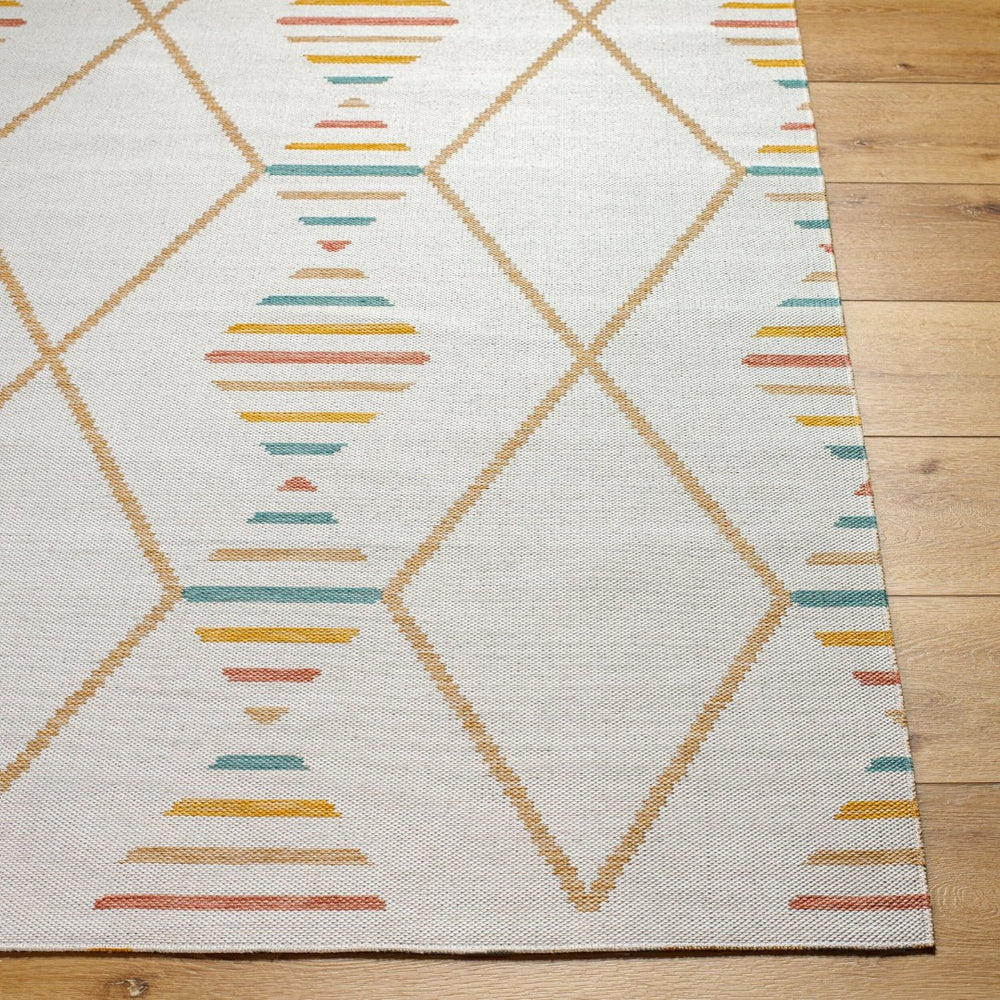 Livabliss Barbados Flatweave Polypropylene Area Rug Indoor Outdoor High Traffic Resistant Woven BBD2304-527