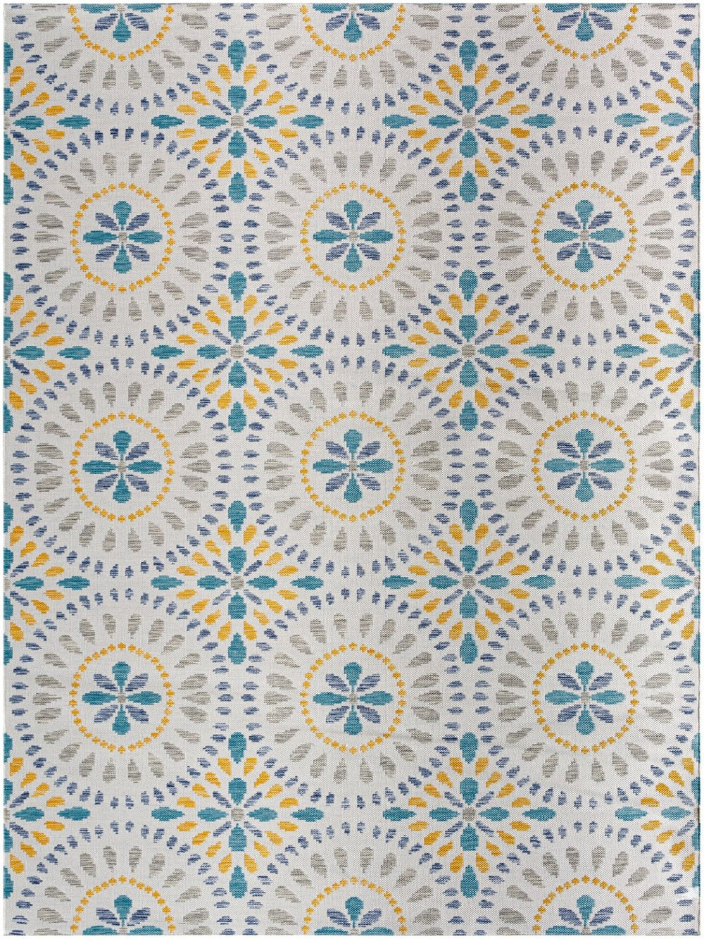 Livabliss Barbados Flatweave Polypropylene Indoor Outdoor Rug for Patios and High Traffic Areas BBD2306-527