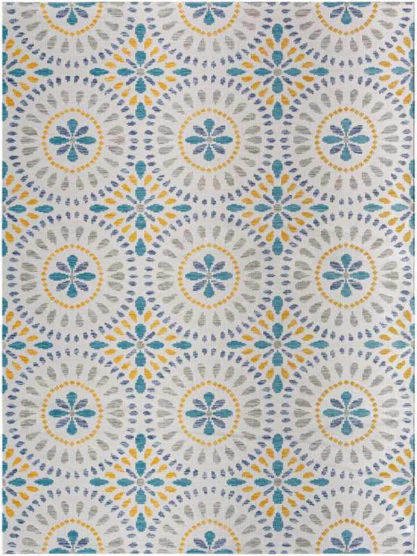 Livabliss Barbados Flatweave Polypropylene Indoor Outdoor Rug for Patios and High Traffic Areas BBD2306-527