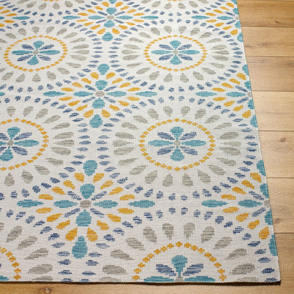 Livabliss Barbados Flatweave Polypropylene Indoor Outdoor Rug for Patios and High Traffic Areas BBD2306-527